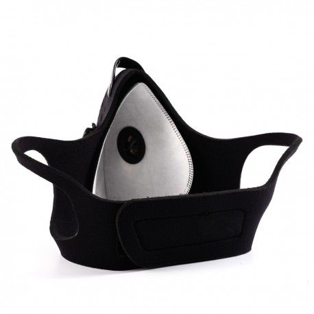 Masque facial au charbon actif avec filtre remplaçable pour éviter la  poussière, le vent et la brume